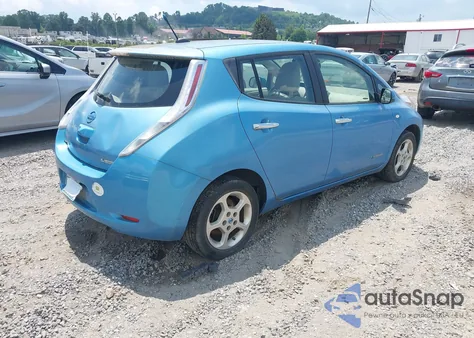 2012 Nissan Leaf Sl z USA, uszkodzony, nr VIN JN1AZ0CP3CT020607